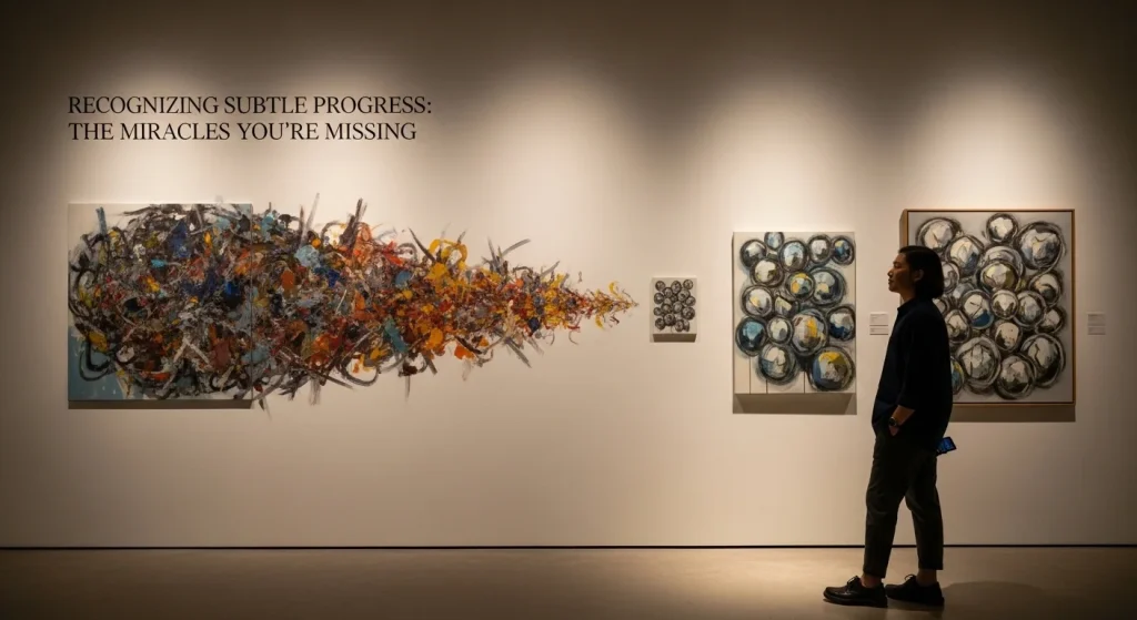 Recognizing Subtle Progress The Miracles You're Missing