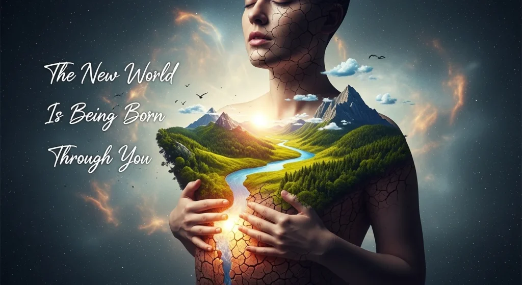 The New World Is Being Born Through You