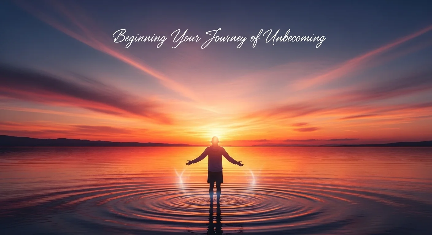 The Sacred Art of Unbecoming Shedding Who You're Not