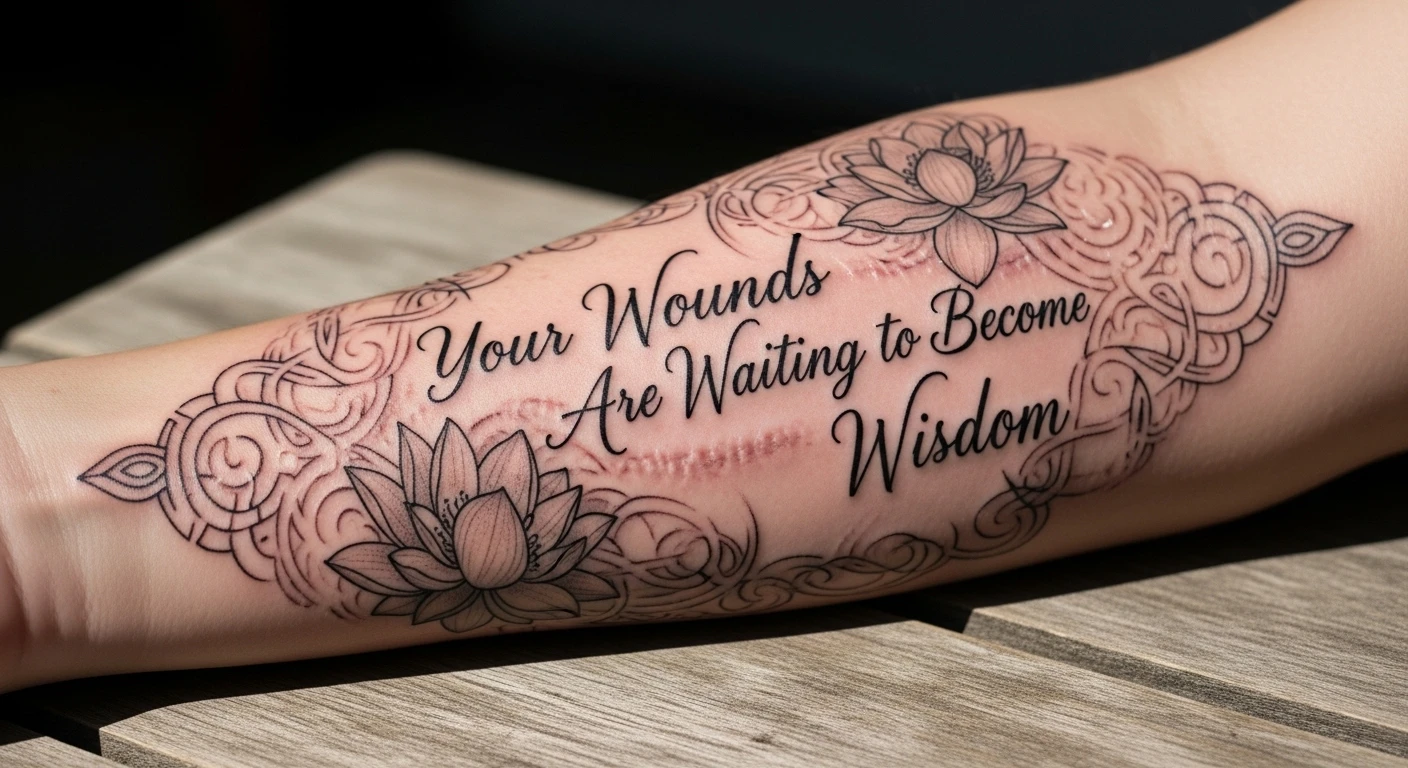 Your Wounds Are Waiting to Become Wisdom