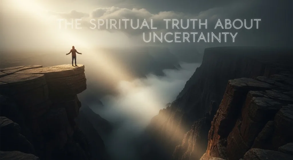 The Spiritual Truth About Uncertainty
