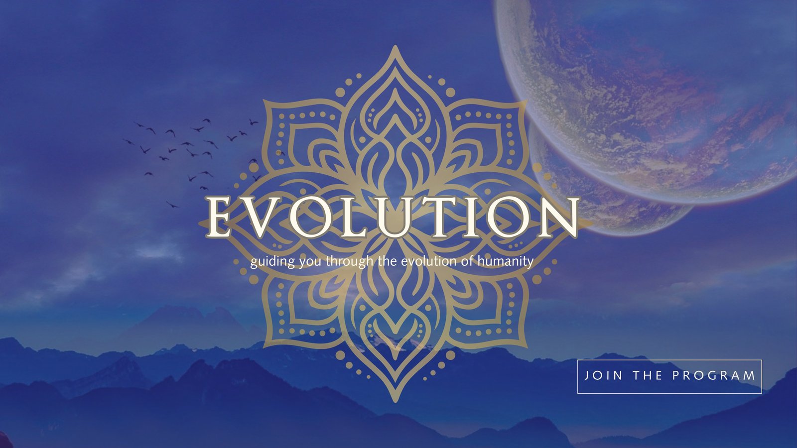 Evolution: guiding you through the evolution of humanity